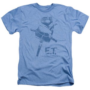 E.T. the Extra-Terrestrial Bike Heather T-Shirt