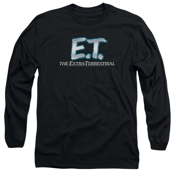 E.T. the Extra-Terrestrial Logo Long Sleeve Shirt