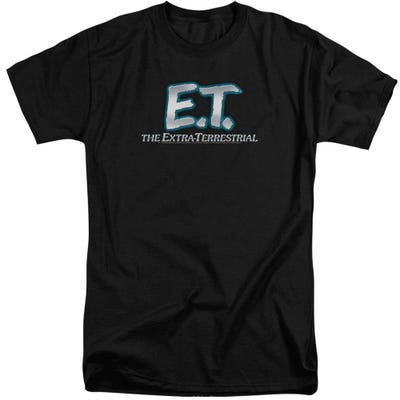 E.T. the Extra-Terrestrial Logo Tall T-Shirt