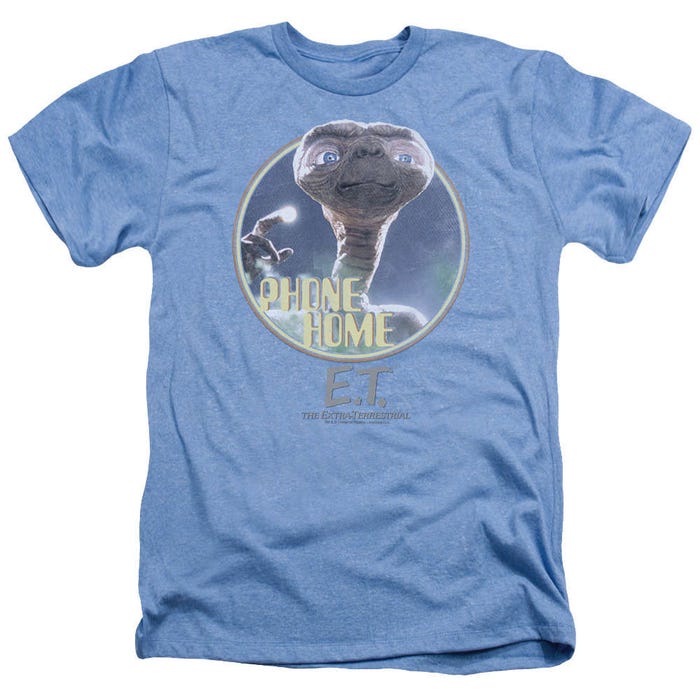 E.T. the Extra-Terrestrial Phone Home Heather T-Shirt