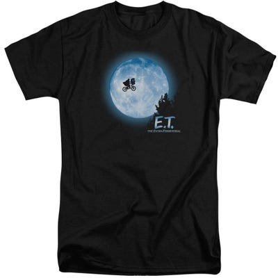 E.T. the Extra-Terrestrial To The Moon Tall T-Shirt