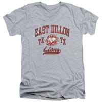 East Dillon Friday Night Lights Athletic Lions V-Neck T-Shirt