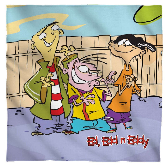 Ed Edd and Eddy Backyard Friends Bandana