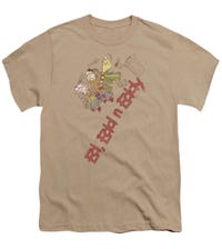 Ed Edd n Eddy Downhill Logo Kids T-Shirt