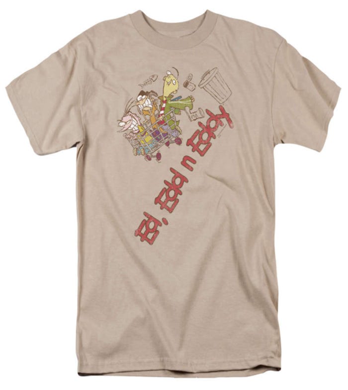 Ed Edd n Eddy Downhill Logo T-Shirt