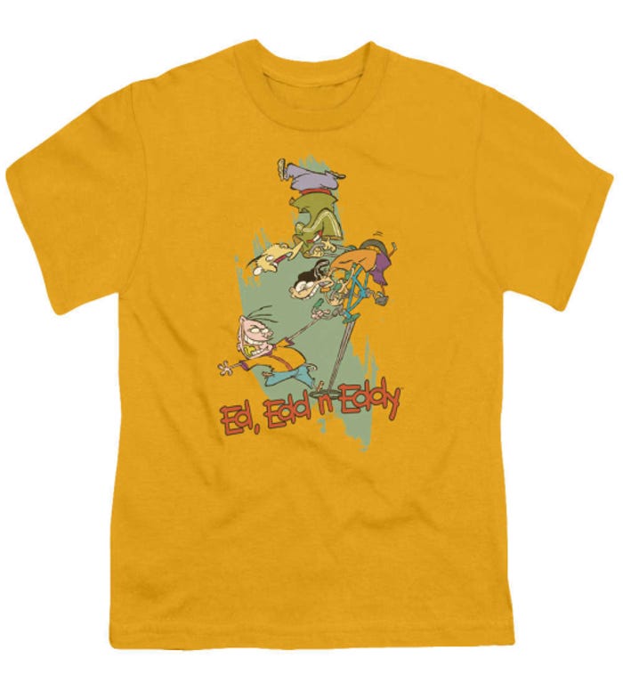 Ed Edd n Eddy Free Fall Kids T-Shirt