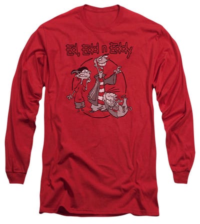 Ed Edd n Eddy The Gang is Together Long Sleeve Shirt