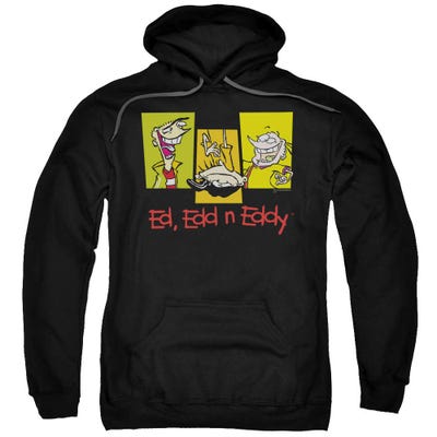 Ed Edd n Eddy Three Ed's Logo Hoodie