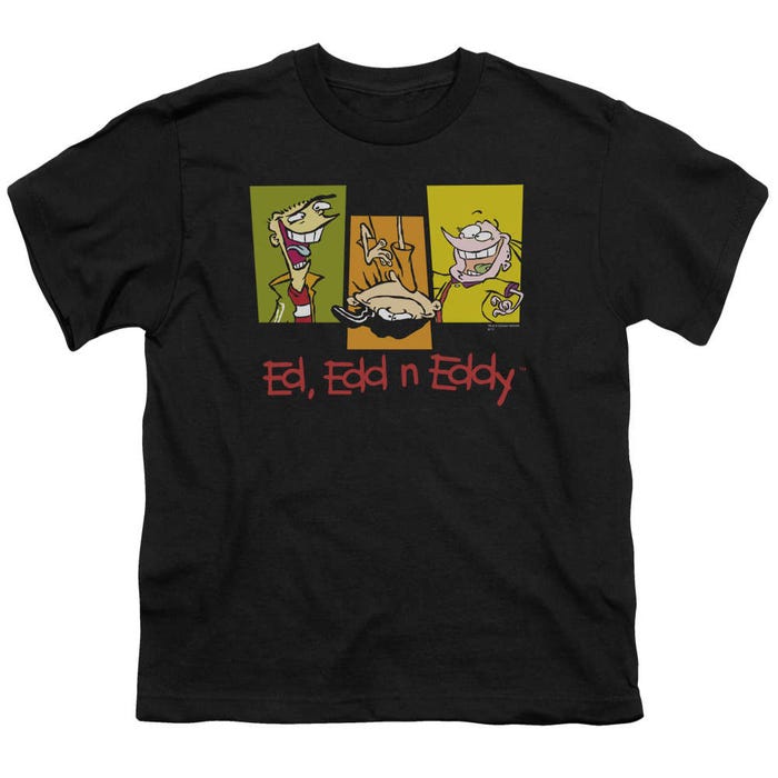 Ed Edd n Eddy Three Ed's Logo Kids T-Shirt
