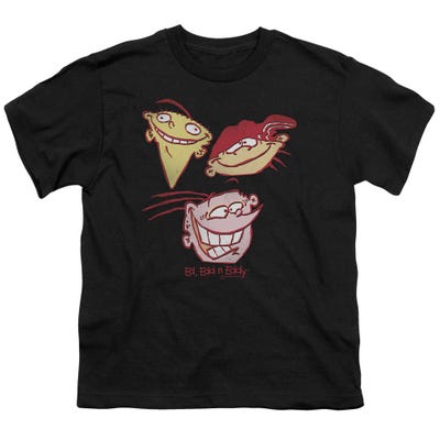 Ed Edd n Eddy Three Heads Logo Kids T-Shirt