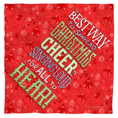 Elf Movie Christmas Cheer Bandana
