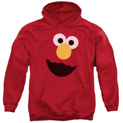 Elmo Face Hoodie