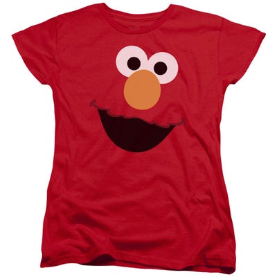 Elmo Face Womens T-Shirt
