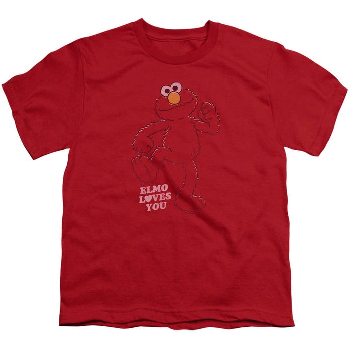 Elmo Loves You Sesame Street Kids T-Shirt