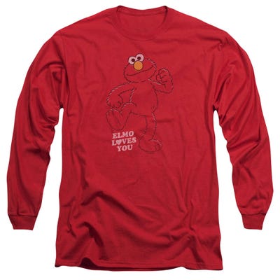 Elmo Loves You Sesame Street Long Sleeve Shirt