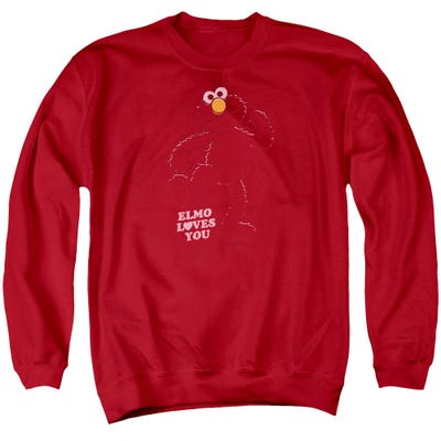 Elmo Loves You Sesame Street Sweatshirt