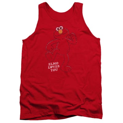 Elmo Loves You Sesame Street Tank Top