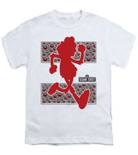 Elmo Runs Sesame Street Kids T-Shirt