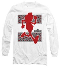Elmo Runs Sesame Street Long Sleeve Shirt
