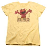 Elmo Sesame Street Iron On Womens T-Shirt