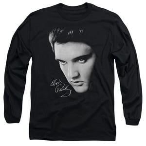 Elvis Presley Face Long Sleeve Shirt