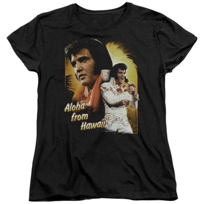 ALOHA ELLVIS PRESLEY Womens T-Shirt