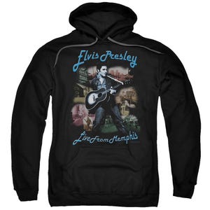 Live From Memphis Elvis Presley Hoodie