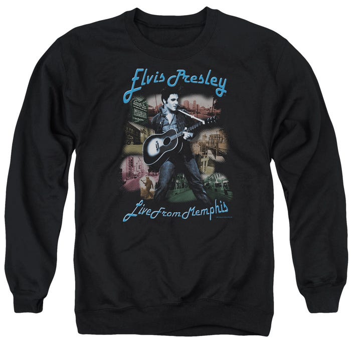 Live From Memphis Elvis Presley Sweatshirt
