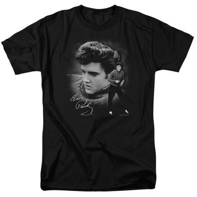 Elvis Presley Wearing A Sweater T-Shirt