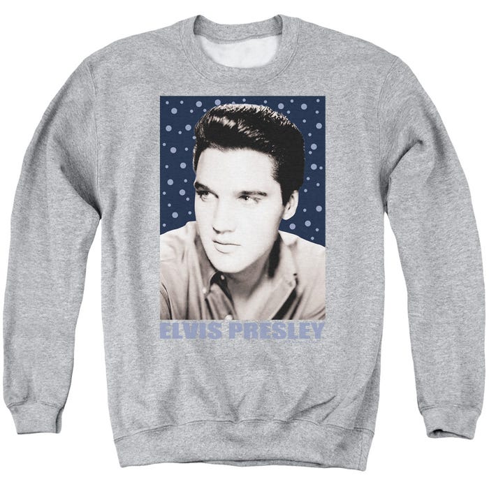 Elvis Presley Blue Sparkle Sweatshirt