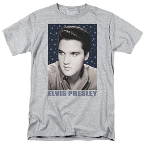 Elvis Presley Blue Sparkle T-Shirt