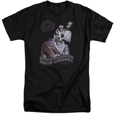 Elvis Presley Violet Vegas Tall T-Shirt