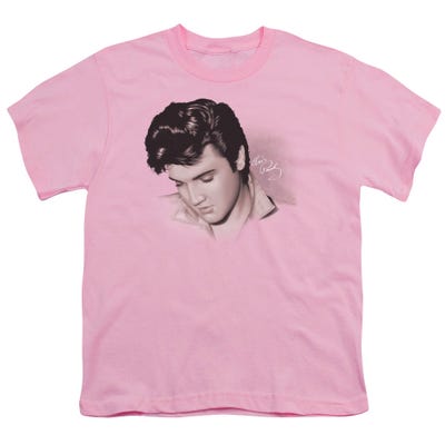 Elvis Presley Looking Down Kids T-Shirt