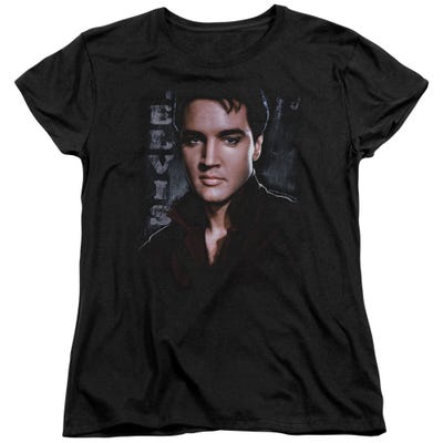 Elvis Presley Tough Womens T-Shirt