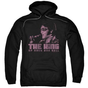 Elvis Presley Retro The King Hoodie