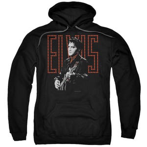 Elvis Presley Red Guitar Man Hoodie