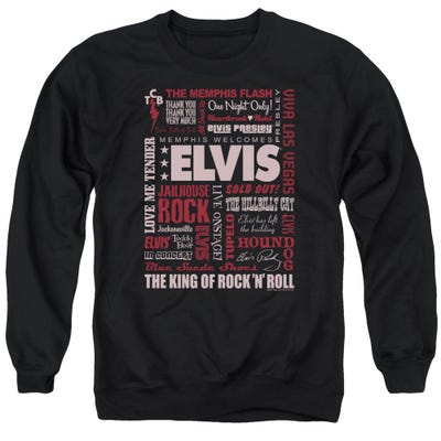 Elvis Presley Whole Lotta Type Sweatshirt