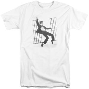 Elvis Presley Jailhouse Rock BW Tall T-Shirt