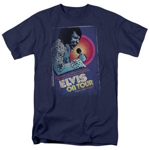 Elvis Presley On Tour Poster T-Shirt