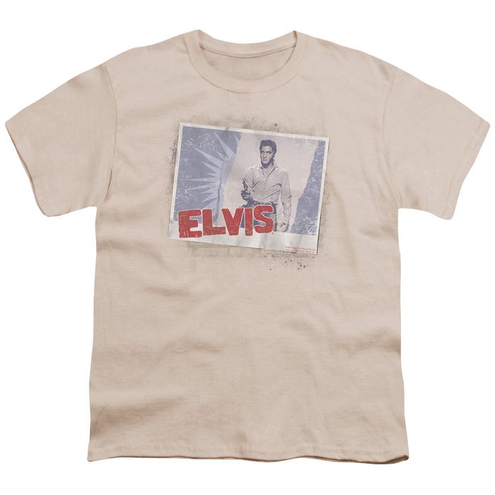 Elvis Presley Tough Guy Poster Kids T-Shirt