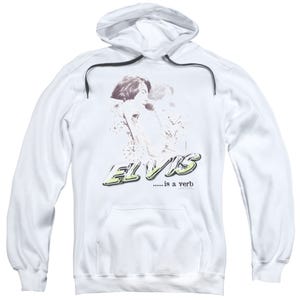 ELVIS IS A VERB Elvis Presley Hoodie