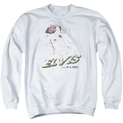 ELVIS IS A VERB Elvis Presley Sweatshirt