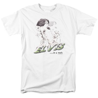 ELVIS IS A VERB Elvis Presley T-Shirt