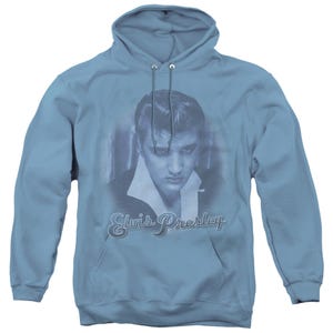 Elvis Presley Blue Suede Fade Hoodie