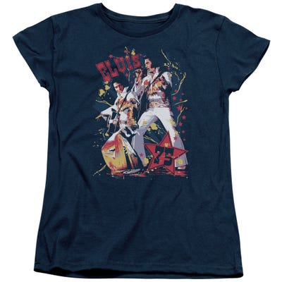 Elvis Presley Eagle Womens T-Shirt