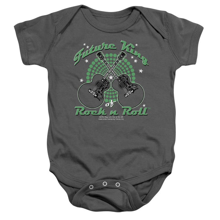 Future King of Rock n Roll Elvis Presley Baby Bodysuit