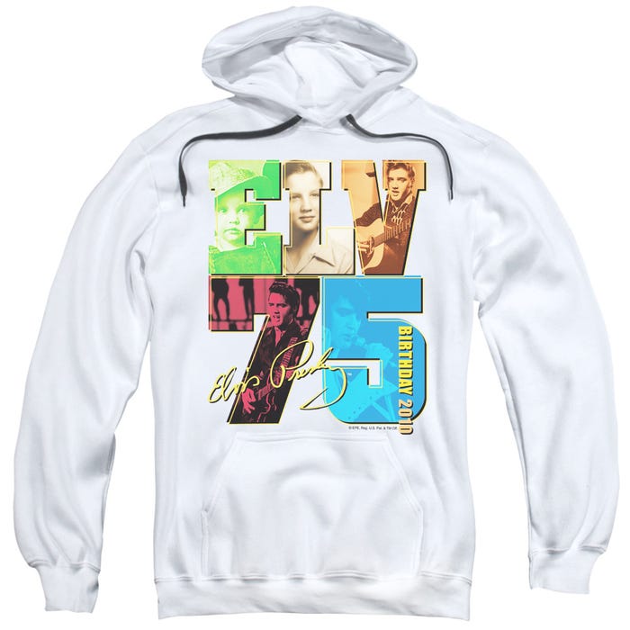 Elvis Presley ELV 75 Birthday 2010 Hoodie