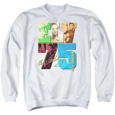 Elvis Presley ELV 75 Birthday 2010 Sweatshirt