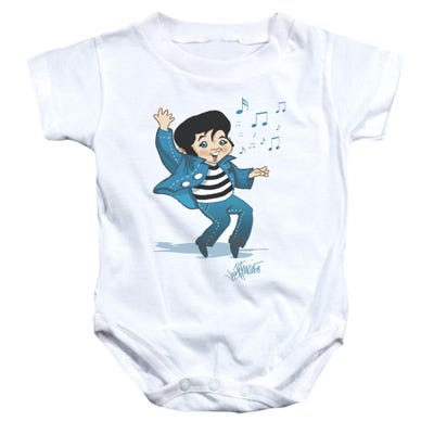 Elvis Presley Lil Jailbird Baby Bodysuit
