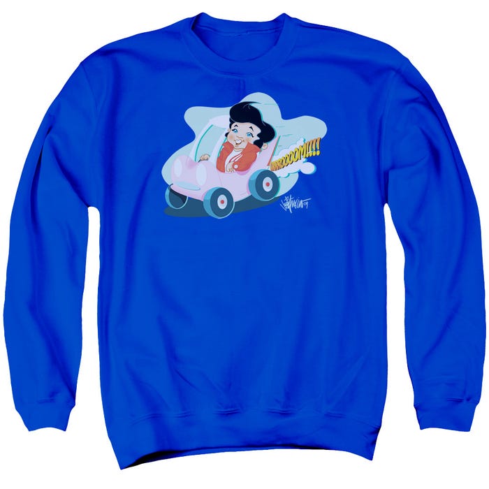 Elvis Presley Cartoon Speedway Sweatshirt